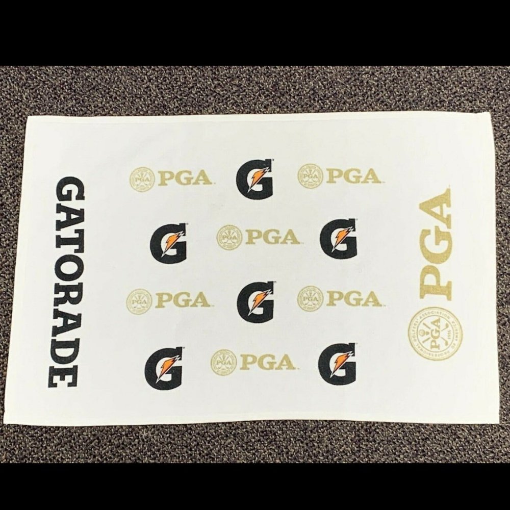 TWO (2) - PGA Gatorade Towels Brand New 24" x 16"